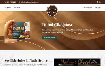 Madame Chocolate referans önizleme